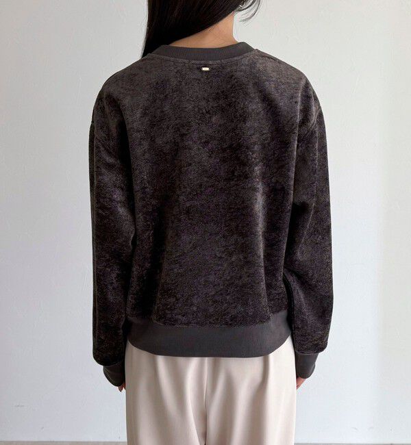 fredy emue「モールニットソーハーフジッププルオーバー」|Tシャツ・カットソー|