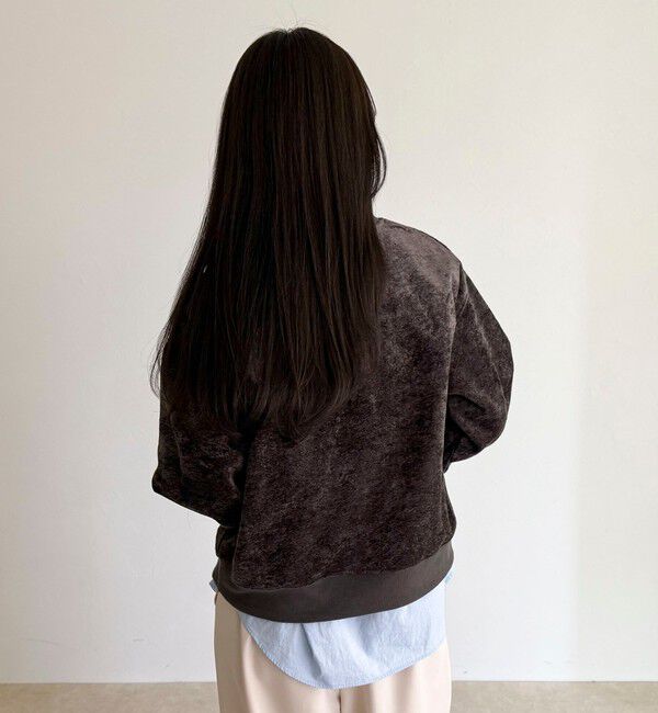 fredy emue「モールニットソーハーフジッププルオーバー」|Tシャツ・カットソー|