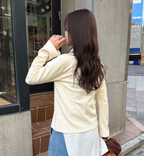 fredy emue「ブークレーフレアスリーブカーディガン」|カーディガン|