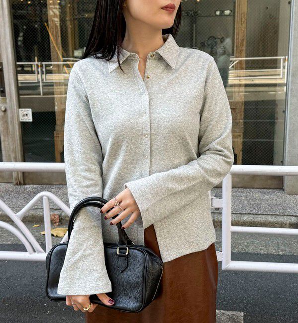 fredy emue「ブークレーフレアスリーブカーディガン」|カーディガン|