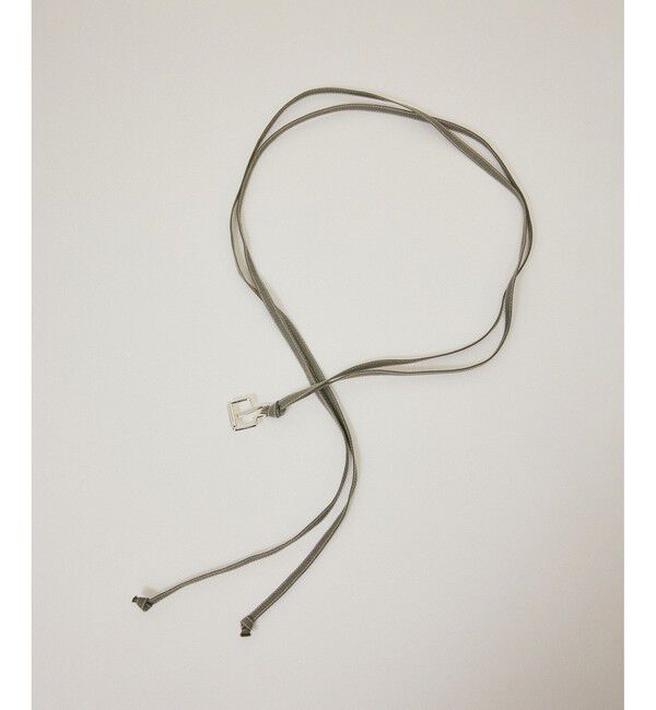 SALON adam et rope'「【AXEP（アクセップ）】mini buckle silver」|ベルト|