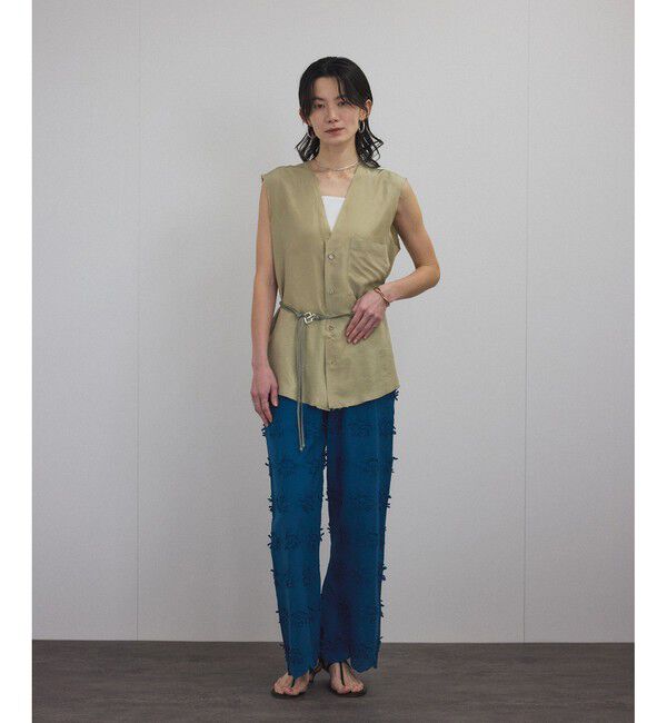 SALON adam et rope'「【AXEP（アクセップ）】mini buckle silver」|ベルト|