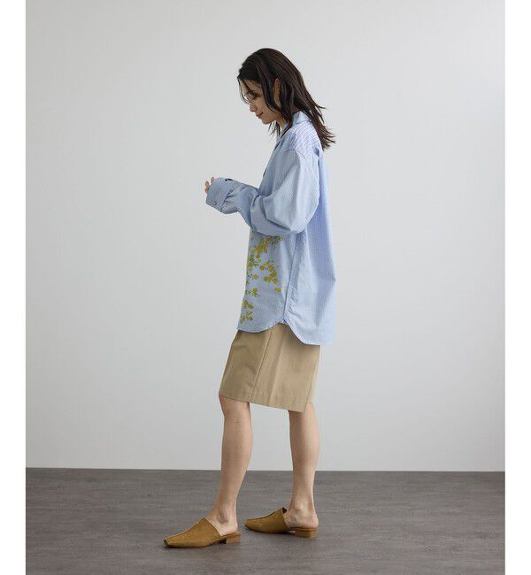 SALON adam et rope'「【WEB限定】エフォートレスハーフパンツ」|チノ|