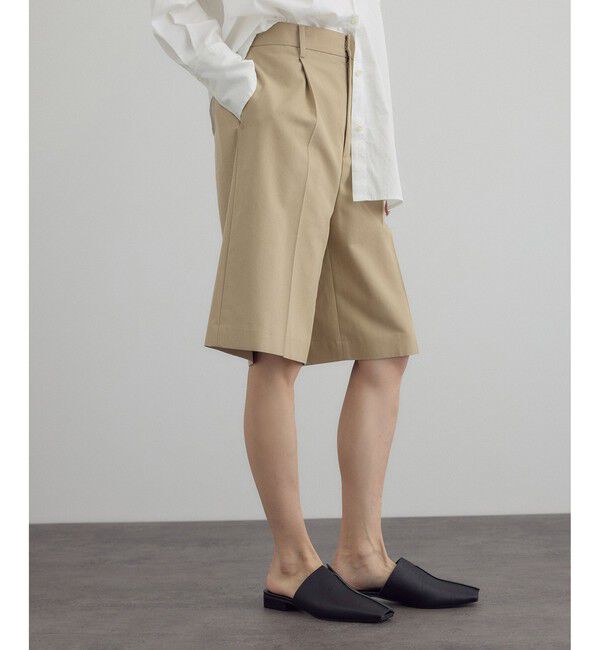 SALON adam et rope'「【WEB限定】エフォートレスハーフパンツ」|チノ|