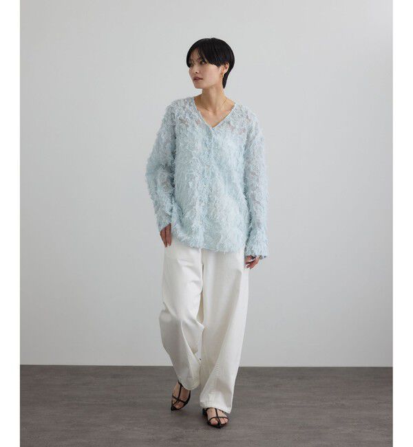 SALON adam et rope'「【WEB限定】ブロークンツイルミリタリータックカーゴパンツ」|カーゴ|