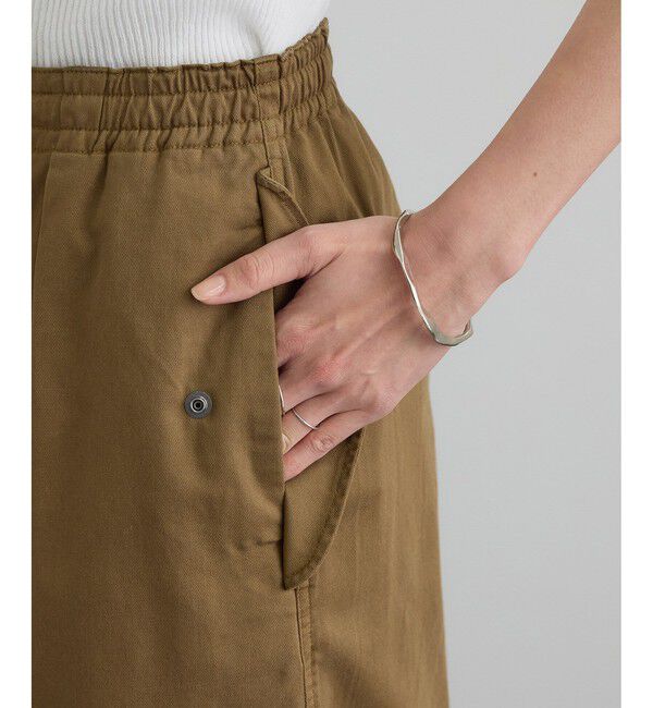 SALON adam et rope'「【WEB限定】ブロークンツイルミリタリータックカーゴパンツ」|カーゴ|