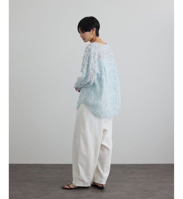 SALON adam et rope'「【WEB限定】ブロークンツイルミリタリータックカーゴパンツ」|カーゴ|