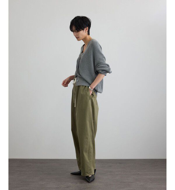 SALON adam et rope'「【WEB限定】ブロークンツイルミリタリータックカーゴパンツ」|カーゴ|