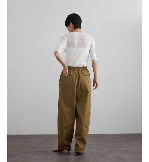 SALON adam et rope'「【WEB限定】ブロークンツイルミリタリータックカーゴパンツ」|カーゴ|