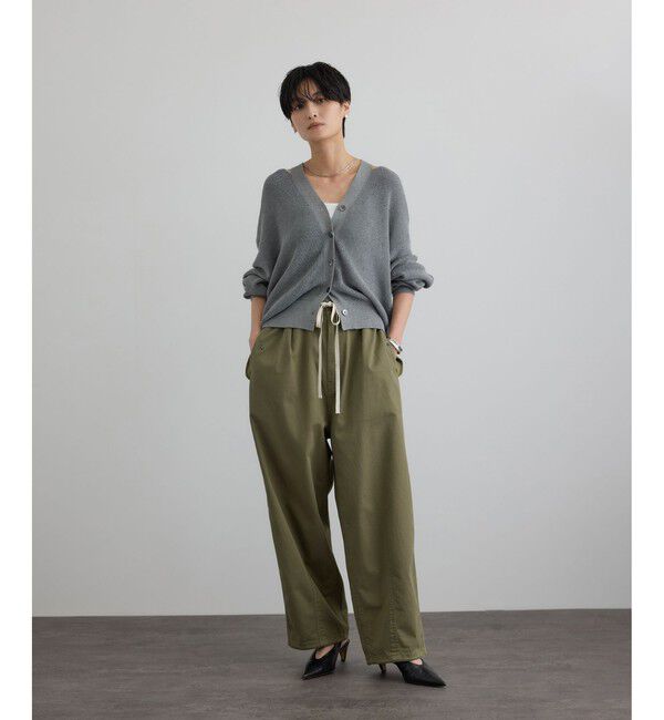 SALON adam et rope'「【WEB限定】ブロークンツイルミリタリータックカーゴパンツ」|カーゴ|