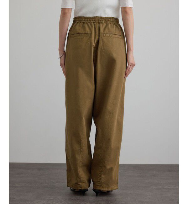 SALON adam et rope'「【WEB限定】ブロークンツイルミリタリータックカーゴパンツ」|カーゴ|