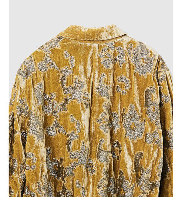 ROPE「スパンコールベロアジップアップブルゾン」|ブルゾン・スタジャン|