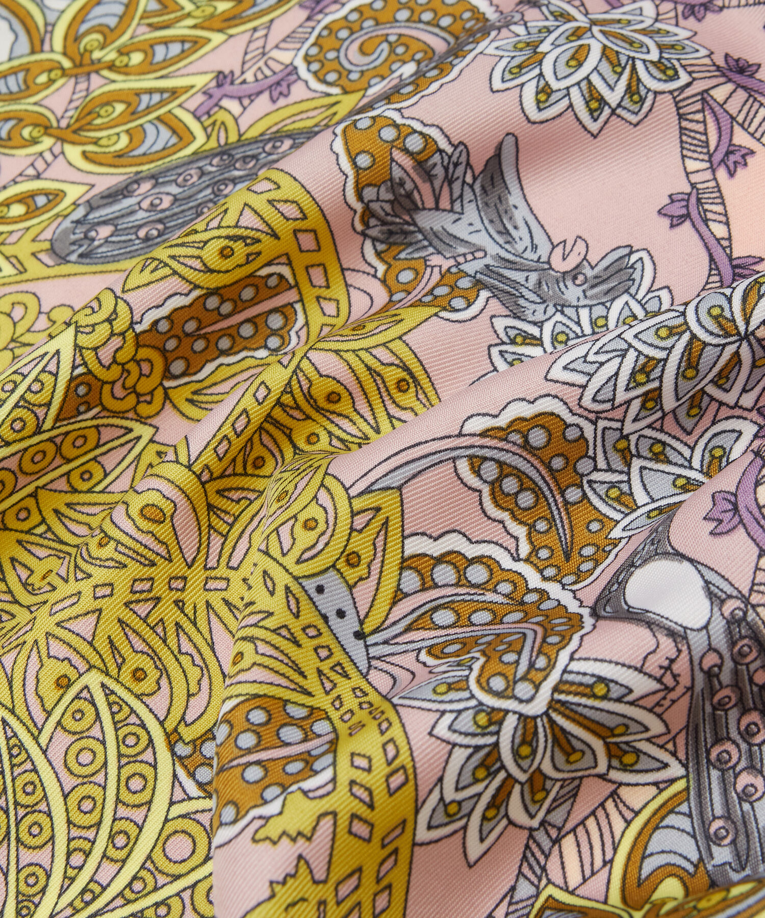 VIS「90cmオリエンタル柄スカーフ」|バンダナ・スカーフ|