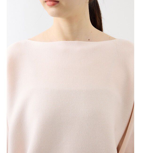 Rope&rsquo;Picnic「【洗濯機OK・アンチピリング】マシュマロ袖パールドルマンニット」|ニット・セーター|