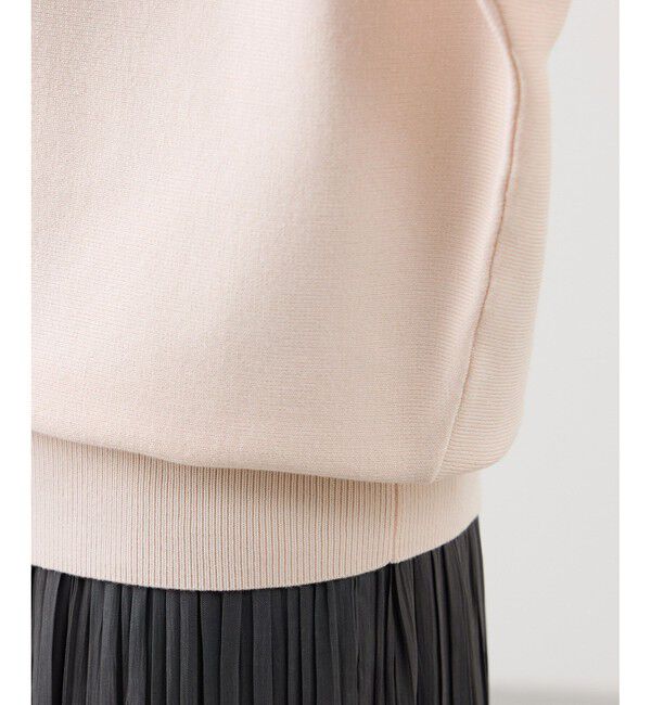 Rope&rsquo;Picnic「【洗濯機OK・アンチピリング】マシュマロ袖パールドルマンニット」|ニット・セーター|