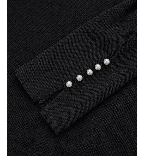 Rope&rsquo;Picnic「【洗濯機OK・アンチピリング】マシュマロ袖パールドルマンニット」|ニット・セーター|