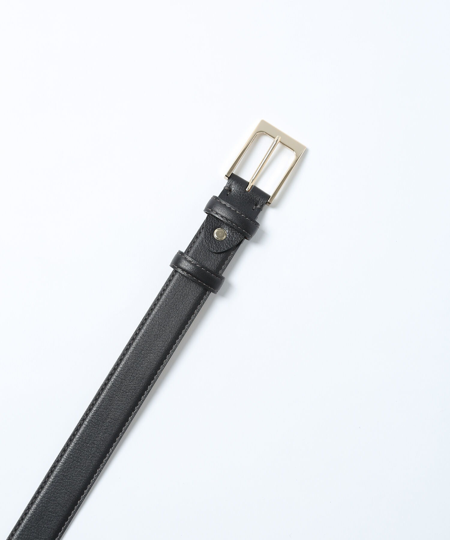 ADAM ET ROPE'「Slim size refined leather belt/Sustainable」|ベルト|