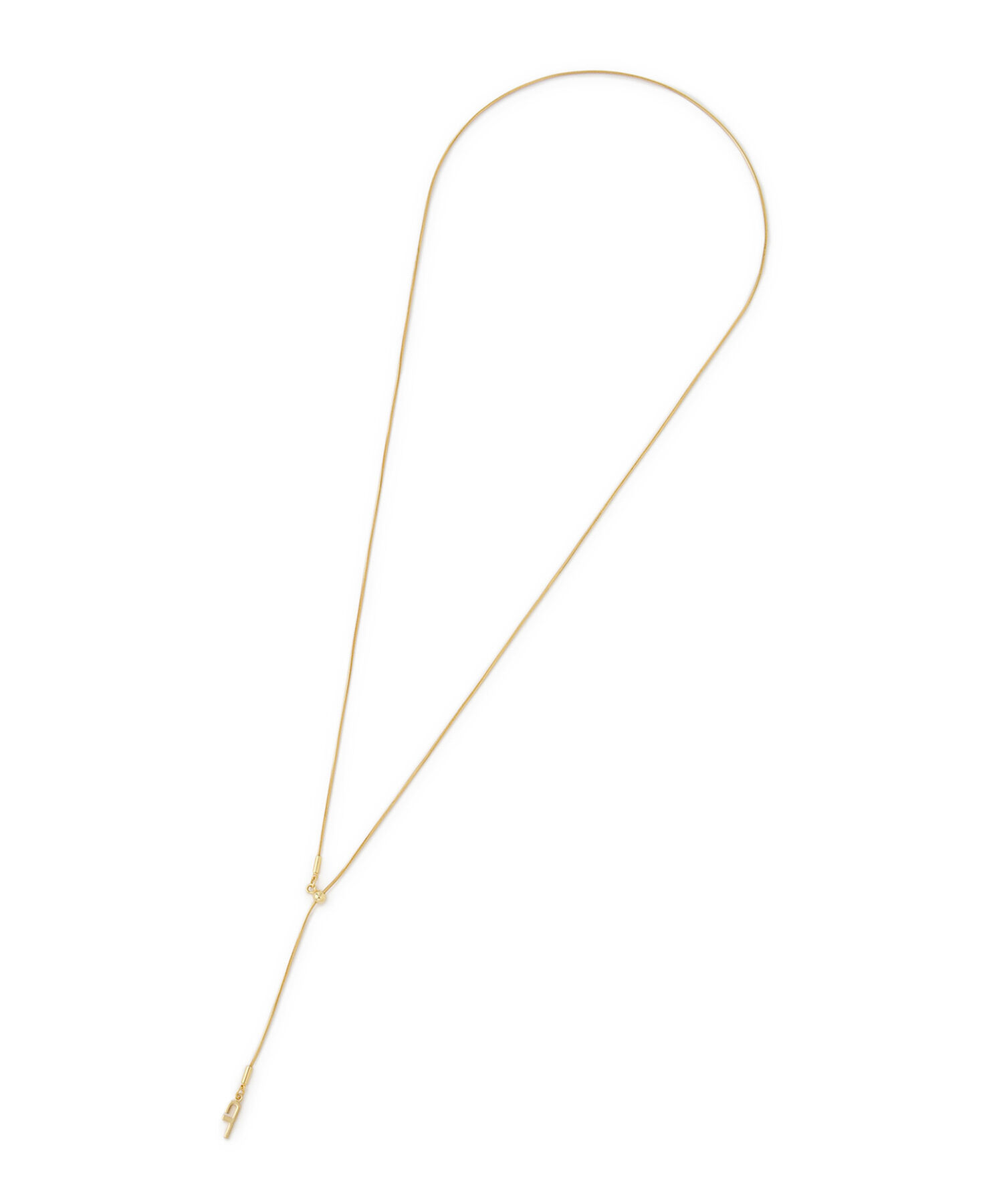 ADAM ET ROPE'「LES BIJOUX スライドボールチェーンネックレス」|ネックレス|