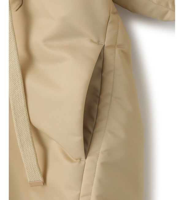 ADAM ET ROPE'「【サステナブル】ボンバーツイルパデットシャツブルゾン/撥水」|ブルゾン・スタジャン|