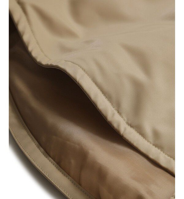 ADAM ET ROPE'「【サステナブル】ボンバーツイルパデットシャツブルゾン/撥水」|ブルゾン・スタジャン|