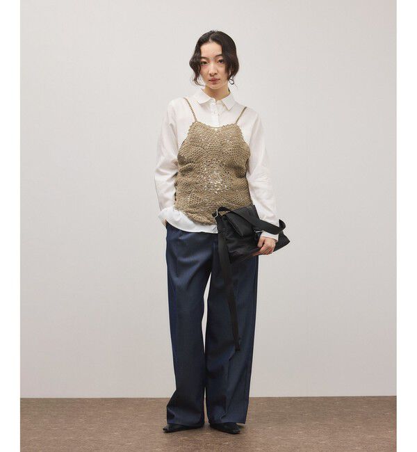 ADAM ET ROPE'「パテッドフラップショルダーバッグ」|ショルダー・メッセンジャー|