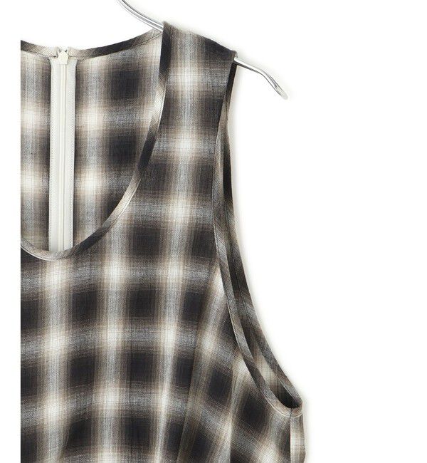 ADAM ET ROPE'「チェックワンピース」|ワンピース|