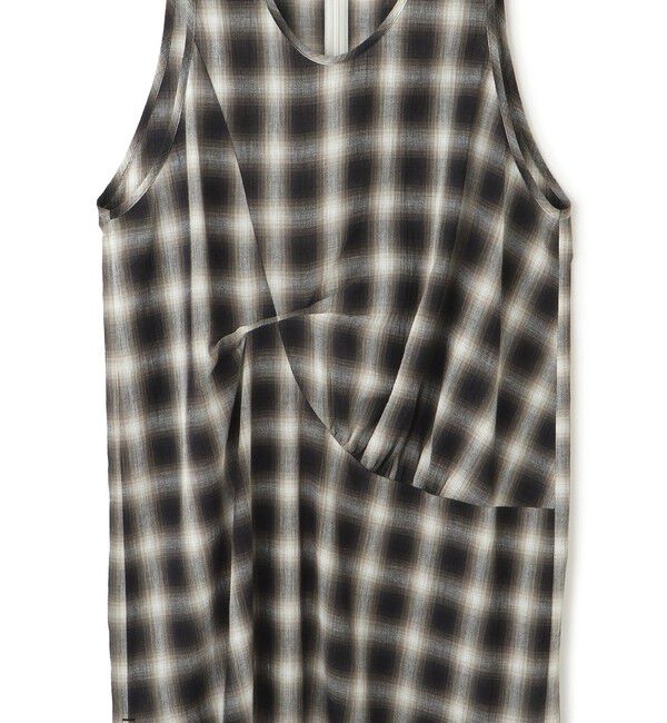 ADAM ET ROPE'「チェックワンピース」|ワンピース|