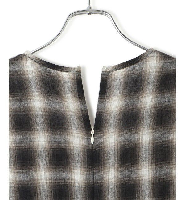 ADAM ET ROPE'「チェックワンピース」|ワンピース|