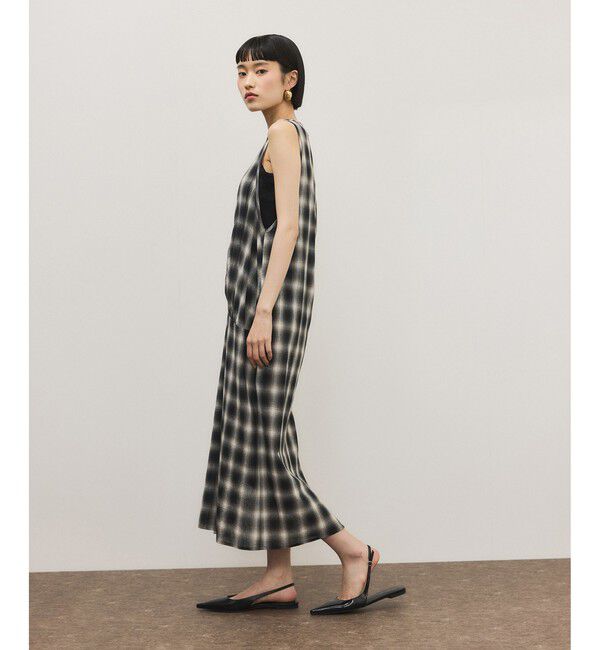 ADAM ET ROPE'「チェックワンピース」|ワンピース|