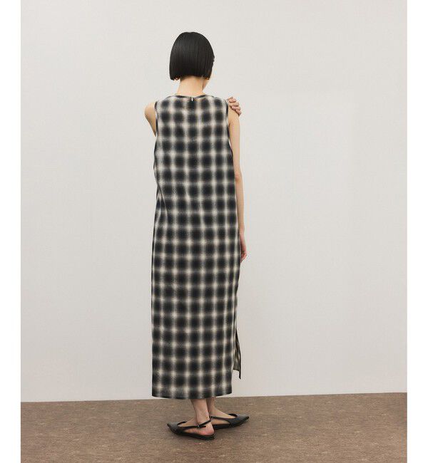 ADAM ET ROPE'「チェックワンピース」|ワンピース|