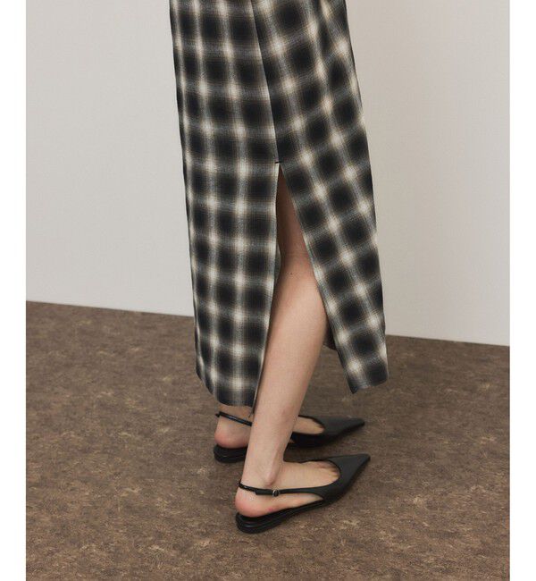 ADAM ET ROPE'「チェックワンピース」|ワンピース|