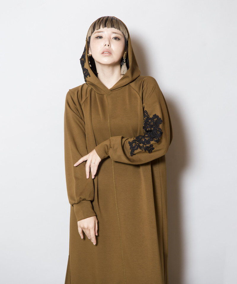  「レースモチーフワンピース」|ワンピース|