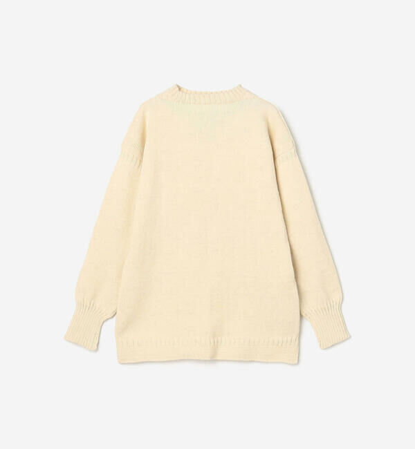  「Le Tricoteur | トラディショナル ウールガンジーセーター UNISEX」|ニット・セーター|