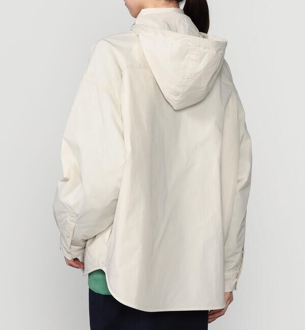 GYMPHLEX「Gymphlex | ハイストレッチ フードシャツジャケット WOMEN」|ダウン|