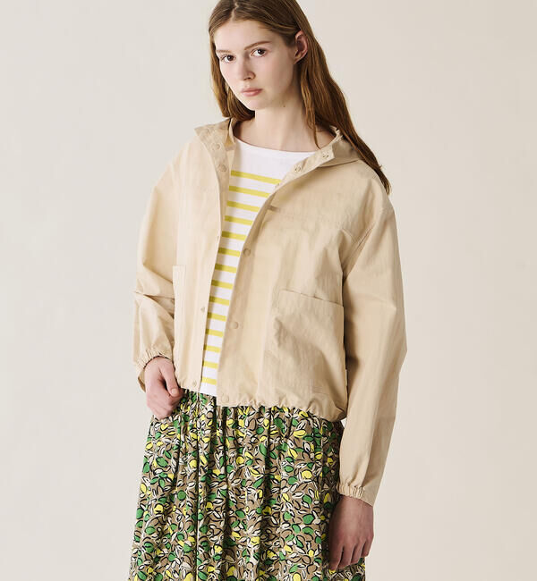 ORCIVAL「ORCIVAL | タイプライター フードライトジャケット WOMEN」|テーラードジャケット|