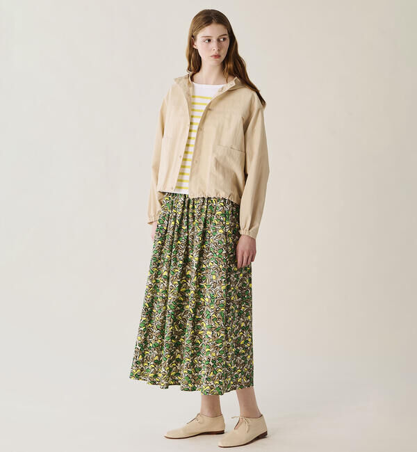 ORCIVAL「ORCIVAL | タイプライター フードライトジャケット WOMEN」|テーラードジャケット|