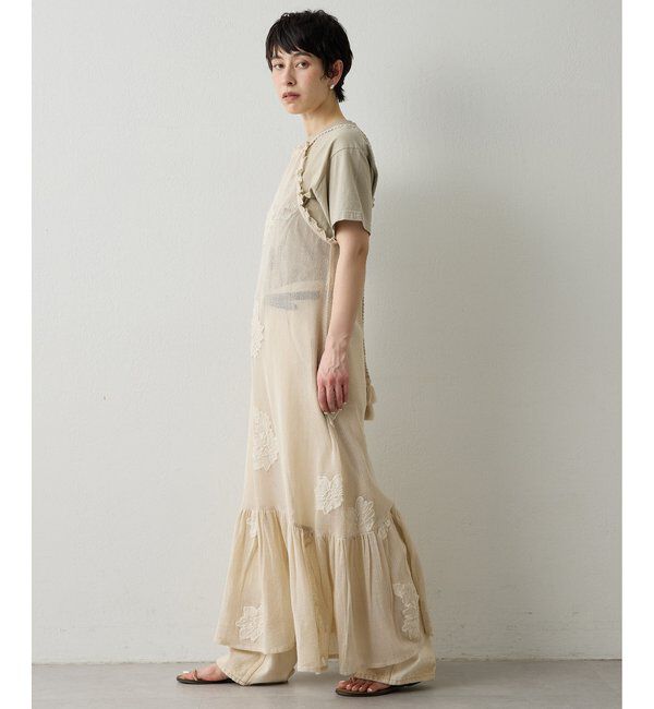  「メッシュレースワンピース」|ワンピース|