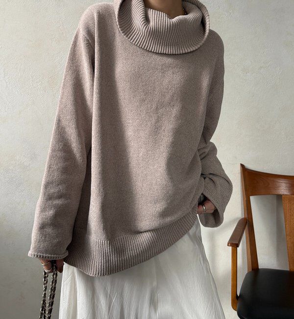  「モールタートルプルオーバー」|ニット・セーター|