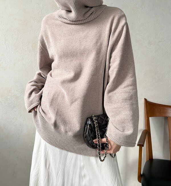  「モールタートルプルオーバー」|ニット・セーター|