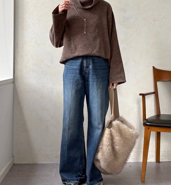  「モールタートルプルオーバー」|ニット・セーター|