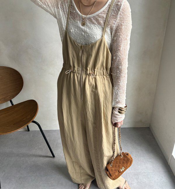  「【WEB限定】2WAYキャミサロペット」|ワンピース|