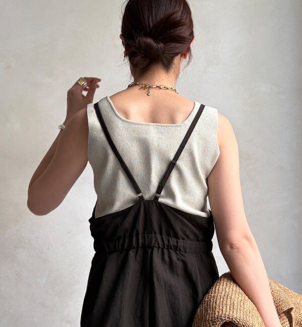  「【WEB限定】2WAYキャミサロペット」|ワンピース|