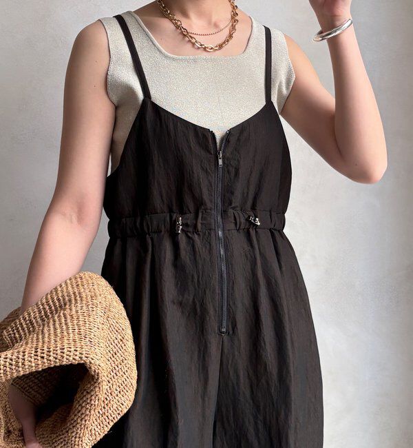  「【WEB限定】2WAYキャミサロペット」|ワンピース|