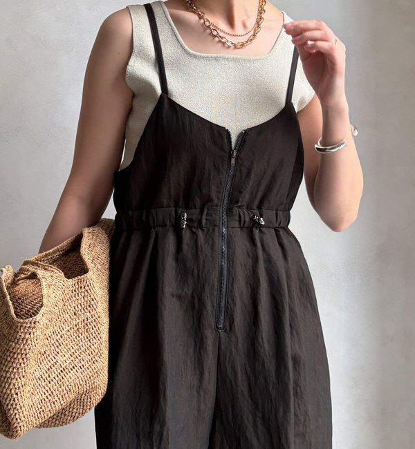  「【WEB限定】2WAYキャミサロペット」|ワンピース|