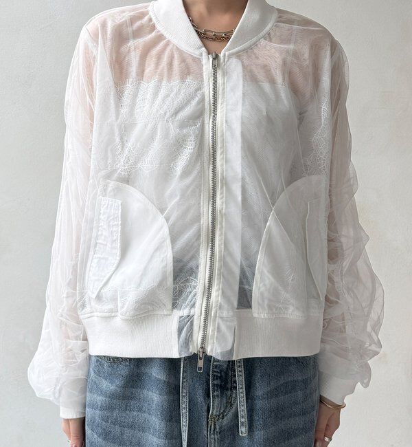  「【WEB限定】シアーブルゾン」|ブルゾン・スタジャン|