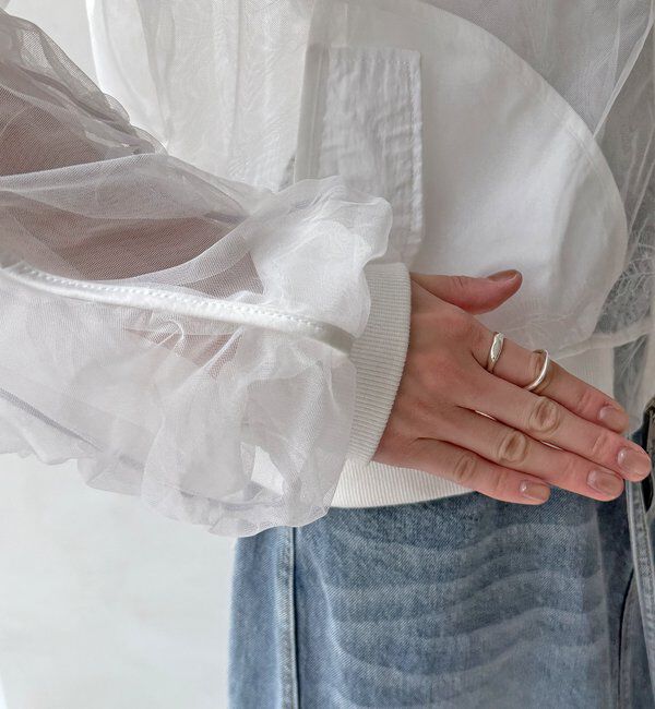  「【WEB限定】シアーブルゾン」|ブルゾン・スタジャン|