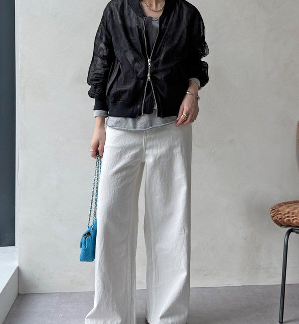  「【WEB限定】シアーブルゾン」|ブルゾン・スタジャン|