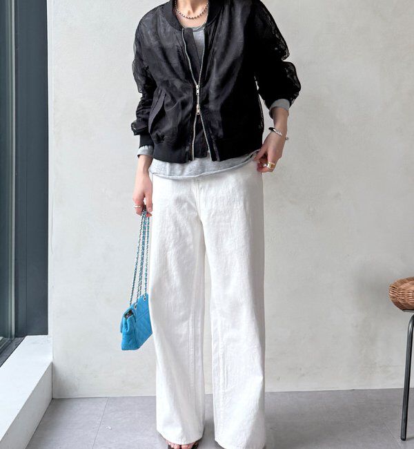  「【WEB限定】シアーブルゾン」|ブルゾン・スタジャン|