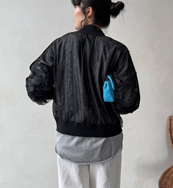  「【WEB限定】シアーブルゾン」|ブルゾン・スタジャン|