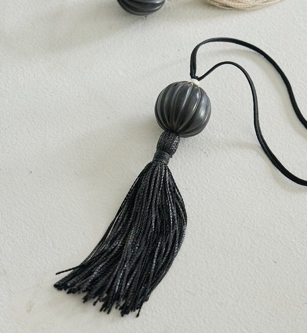  「タッセルコードネックレス」|リング|